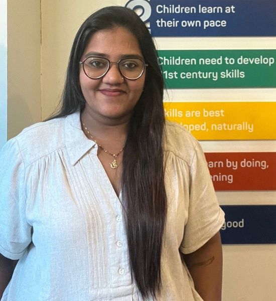 The principal of Mindseed preschool and daycare Airoli 19.