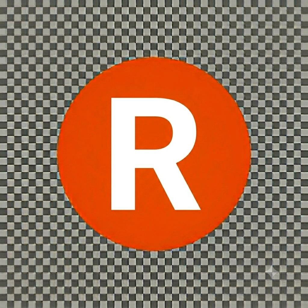 R logo